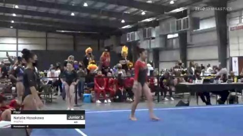 Natalie Hosokawa - Floor, Wildfire - 2021 Region 1 Women's Championships