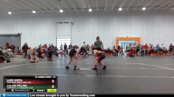 75 lbs Round 1 - Luke Smith, Team Bear Wrestling Club vs Calvin McLain, Summerville Takedown Club