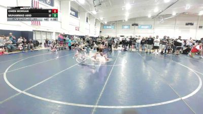 92 lbs Consolation - Owen Morgan, WV vs Muhammad Abid, NY