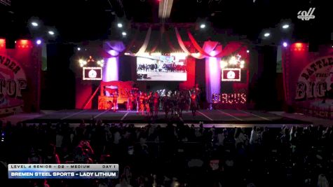 Bremen Steel Sports - Lady Lithium [2025 L4 Senior - D2 - Medium Day 1] 2025 ASC Battle Under the Big Top Grand Nationals