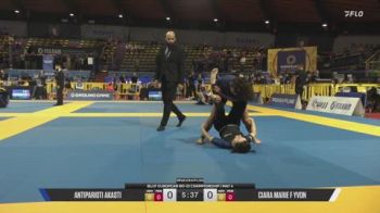 Antiparioti Akasti vs Ciara Marie F Yvon 2026 IBJJF European NoGi