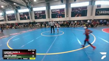 55 lbs Cons. Semi - Cortney Pacely Ii, Rise Wrestling vs Walter Jones, Boneyard Wrestling Academy