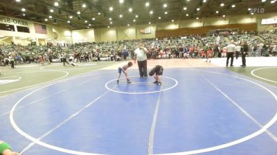 87 lbs Round Of 16 - Maxton Vaughn, Carson Bulldogs vs Easton Crook, Yuba Sutter Combat