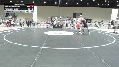 175 lbs Cons. Semis - Zander Ferguson, NWTC vs Preston Scott, Shelton Wrestling Academy