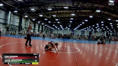 100 lbs Rd# 2 10:30am Friday - Cain Crosson, Iowa Black vs Chase Armstrong, New England United