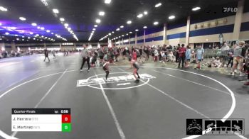 70 lbs Quarterfinal - Joziah Herrera, Steel City Reloaded vs Ethan Martinez, Outlaws WC