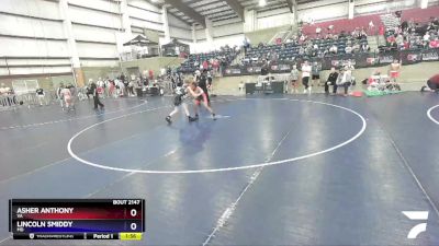 117 lbs Semifinal - Asher Anthony, VA vs Lincoln Smiddy, MD