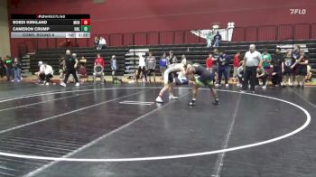 149 lbs Cons. Round 6 - Cameron Crump, NWCA - Life vs Boedi Kirkland, Montreat College