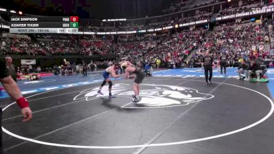 150-5A Semifinal - Xzavier Tixier, Cherry Creek vs Jack Simpson, Ponderosa