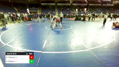 175 lbs Consi Of 16 #1 - Donnie Felcsuti, Arlington vs Bryant Mason, Saint John's Prep