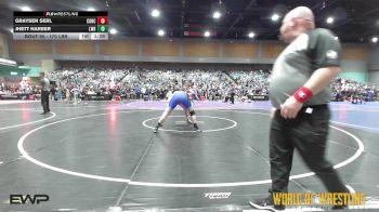 170 lbs Round Of 16 - Graysen Serl, Concede Nothing vs JHETT HARBER, Lowry