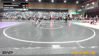76 lbs Consi Of 8 #1 - Grayson Ungureanu, Rampage Wrestling Club- Roclin, CA vs Gabriel Mesa, Driller Wrestling Club