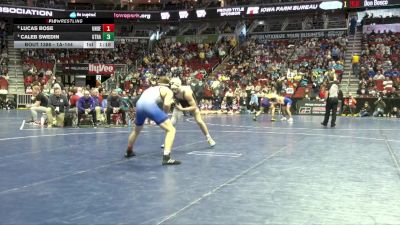 1A-144 lbs Quarterfinal - Lucas Bose, Underwood vs Caleb Swedin, Graettinger-Terril/Ruthven-Ayrshire