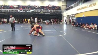 197 lbs Cons. Round 4 - Joseph Robles, Victor Valley College vs Alec Coffin, Sacramento City College