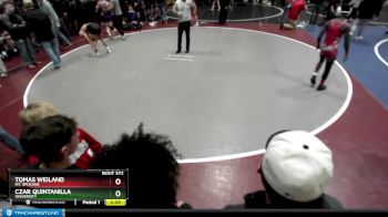 113 lbs Champ. Round 3 - Czar Quintanilla, University vs Tomas Weiland, Mt. Spokane
