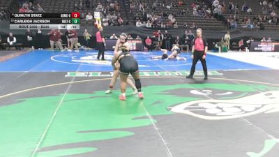 5th Place Match - Carleigh Jackson, West Holt vs Quinlyn Statz, Adams Central