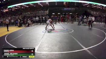 120 3A 3rd Place Match - David Leiva, Douglas vs Angel Delgado, Southwest Miami