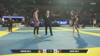 Damiano Grillo vs Simone Grillo 2026 IBJJF European NoGi