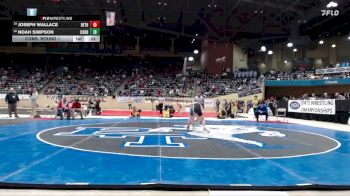 126 lbs Cons. Round 1 - Joseph Wallace, Bethlehem vs Noah Simpson, Corbin