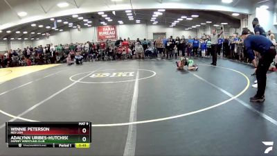 68-69 lbs Round 1 - Winnie Peterson, Red Lion vs Adalynn Uribes-Hutchison, Osprey Wrestling Club