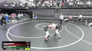 153 lbs Champ. Round 2 - Cash Hawkins, Viewmont vs Sam Christensen, Pleasant Grove