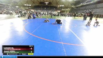 62 lbs 1st Place Match - Luciano Gil, Toppenish USA Wrestling Club vs Isaiah Ansell, Mat Demon Wrestling Club