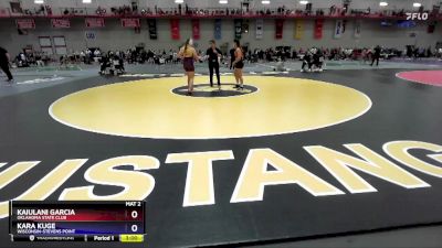 160 A Cons. Round 2 - Kara Kuge, Wisconsin-Stevens Point vs Kaiulani Garcia, Oklahoma State Club