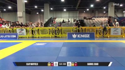CLAY MAYFIELD vs GABRIEL DUAR 2025 American National IBJJF Jiu-Jitsu Open Championship