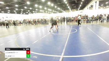 190 lbs Round Of 32 - Joaquin Cuevas IV, Nyssa Mat Club vs Carlos Jovel, Threshold WC
