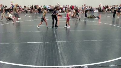 57 lbs Round 6 (10 Team) - Stephanie Amorim, MF Angels vs Piper Norrell, Oklahoma Mafia