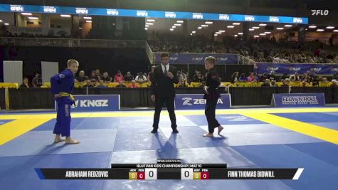 Abraham Redzovic vs Finn Thomas Bidwill 2026 Pan Kids Jiu-Jitsu IBJJF Championship