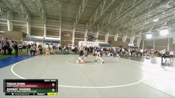 112 lbs Round 1 - Dominic Wagner, Top Of The Rock Wrestling Club vs Teigan Dunn, North Summit Youth Wrestling C