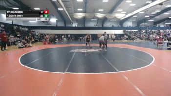 285 lbs Champ. Round 2 - Tyler Carter, Alvernia vs Scott Smith, Adrian