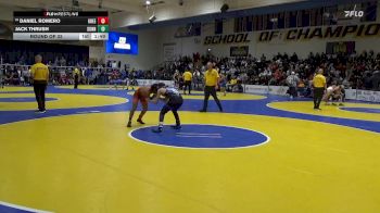 109 lbs Round Of 32 - Daniel Romero, Greeley Central (CO) vs Jack Thrush, Sunnyside (AZ)