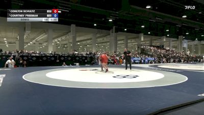 130 kg Semis - Cohlton Schultz, Nyac/Arizona vs Courtney Freeman, Marines