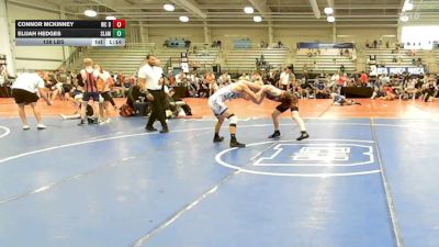 138 lbs Rr Rnd 1 - Connor Mckinney, Wc Demolition Team - HSB vs Elijah Hedges, Slam Factory - HSB