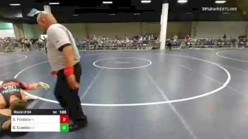 138 lbs Round Of 64 - Dominic Findora, PA vs Brandon Eusebio, CA