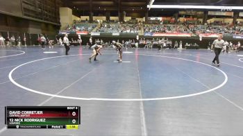 125 lbs Champ. Round 1 - David Corretjer, Central Baptist vs 12 Nick Rodriguez, Lourdes