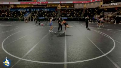 235 lbs Champ. Round 2 - Aarianna Bloyd, DeKalb vs Zoey Knepper, Wahlert Catholic