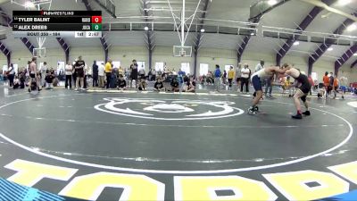 184 lbs Cons. Round 4 - Tyler Balint, Randolph vs Alex Drees, John Carroll