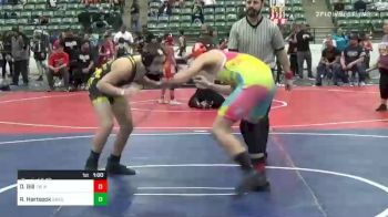 130 lbs Consi Of 8 #2 - Daniel Gill, TW Wrestling vs Ryker Hartsook, Sweet Home Mat Club