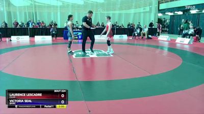 55 kg Semifinal - Laurence Lescadre, C.L.I.C vs Victoria Seal, BMWC