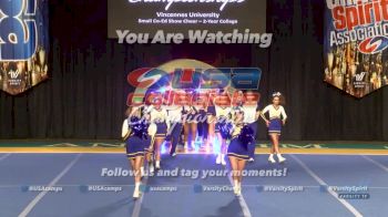 Vincennes University [2017 Small Co-Ed Show Cheer - 2-Year College Finals] USA Collegiate Championships