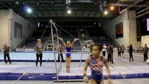 Riley McCusker Nails Multiple Release Moves in Full Bar Set - Training Day 1, 2017 Jesolo Trophy