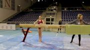 No Wobble Beam Set From Maile O'Keefe - Training Day 1, 2017 Jesolo Trophy