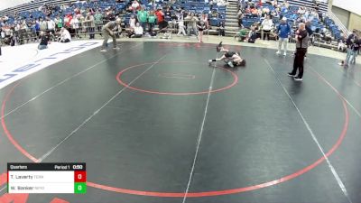 8U Boys - 62 lbs Quarters - Wyatt Banker, New York vs Timothy Laverty, Tennessee