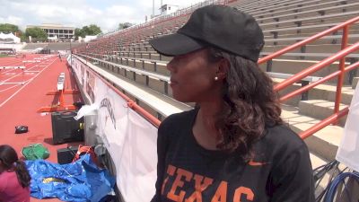 Texas sprint coach Tonja Buford-Bailey on coaching her young pros and current Longhorns