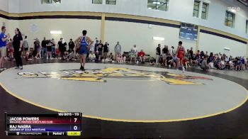 113 lbs Cons. Round 2 - Jacob Powers, Bulldog Premier Wrestling Club vs Raj Nagra, Legends Of Gold Wrestling