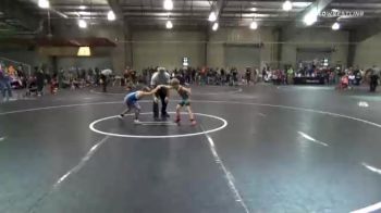 52 lbs Quarterfinal - Ryker Blair, Black Fox vs Jack Blair, Lincoln Jrhawks