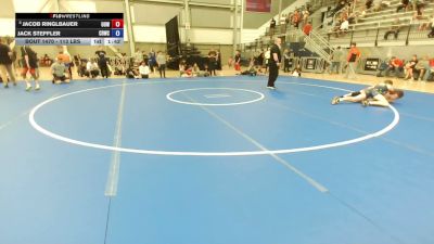 113 lbs Cons. Sub-quarters - Jacob Ringlbauer, UP Outlaw WC vs Jack Steffler, Coulee Dam Wrestling Club